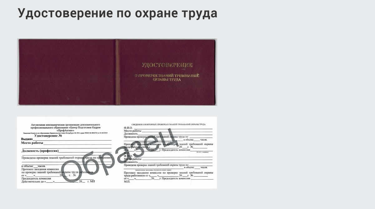  Дистанционное повышение квалификации по охране труда и оценке условий труда СОУТ в Краснознаменске