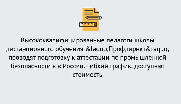 Почему нужно обратиться к нам? Краснознаменск Подготовка к аттестации по промышленной безопасности в центре онлайн обучения «Профдирект»